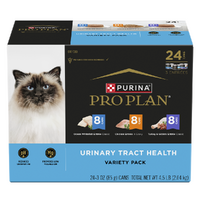 Pro Plan Urinary Tract Health Variety Pack Wet Cat Food 24 x 85g image