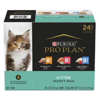 Pro Plan Development Kitten Variety Pack Wet Cat Food 24 x 85g image