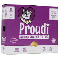 (PICK UP ONLY) Proudi Adult & Kitten Premium Raw Cat Food Roo & Beef 1.08kg image