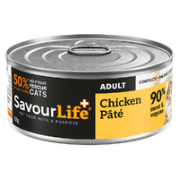 Savour Life Adult Complete & Balanced Wet Cat Food Chicken Pate 12 x 85g image
