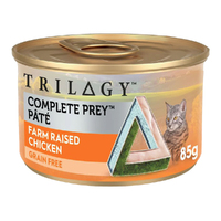 Trilogy Complete Prey Pate Grain Free Wet Cat Food Chicken 24 x 85g image