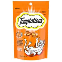 Temptations Tantalising Turkey High Protein Cat Treats Resealable Pack 85g image