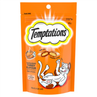 Temptations High Protein Cat Treats Tantalising Turkey 6 x 85g image