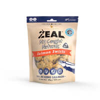 Zeal NZ Caught Naturals Freeze Dried Pet Treats Salmon Swirls 85g image