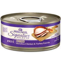 Wellness Core Kitten Signature Selects Cat Food Pate Chicken & Turkey 12 x 79g image