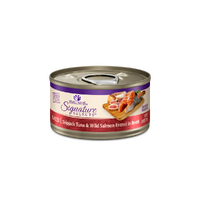 Wellness Core Signature Selects Wet Cat Food Tuna with Salmon in Broth 12 x 79g image