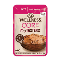 Wellness Core Tiny Tasters Wet Cat Food Pate Duck Recipe 12 x 50g image