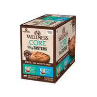 Wellness Core Tiny Tasters Seafood Pate Sea Variety Pack Wet Cat Food 12 x 50g image