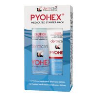 Pyohex Medicated Starter Pack Pyohex Shampoo 250ml + Conditioner 200ml image