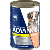 Advance Puppy Plus Growth Wet Dog Food Chicken w/ Rice 12 x 410g image
