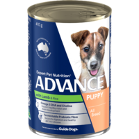Advance Puppy Plus Growth Wet Dog Food w/ Lamb & Rice 12 x 410g image