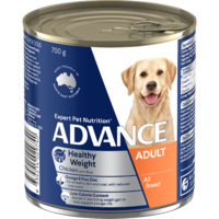 Advance Weight Control Wet Dog Food Chicken w/ Rice 12 x 700g image
