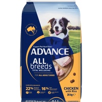 Advance Adult All Breeds Total Wellbeing Dry Dog Food Chicken with Rice 20kg image