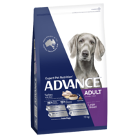 Advance Adult Large Breed Dry Dog Food Turkey w/ Rice 15kg image