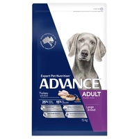 Advance Adult Large Breed Dry Dog Food Turkey with Rice 15kg image