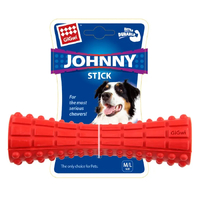 Gigwi Johnny Stick Dog Treat Dispenser Toy Red image