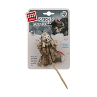 Gigwi Catch Series Scratch Mouse With Catnip Cat Toy  image