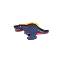 Gigwi Duraspikes Dino T-Rex Interactive Play Pet Dog Toy Navy image