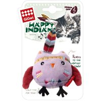 Gigwi Happy Indians Melody Chaser Owl Interactive Cat Toy image