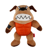 GiGwi Im Hero Armoured Dog Plush w/ Squeaker Dog Toy image
