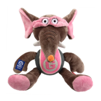 GiGwi Agent Elephant Durable Indoor Play Dog Squeaker Toy image