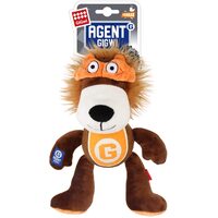 GiGwi Agent Lion Durable Indoor Play Dog Squeaker Toy image