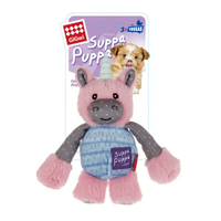 Gigwi Suppa Puppa Unicorn Interactive Play Plush Pet Dog Toy image