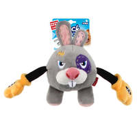 Gigwi Rock Zoo Boxer Rabbit Interactive Plush Dog Squeaker Toy Small image
