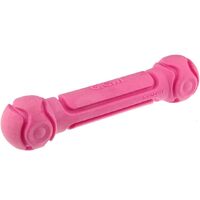 Gigwi G-Foamer Dumbbell Interactive Play Durable Pet Dog Toy Rose image