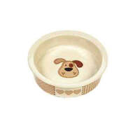 Petface Precious Paws Ceramic Food & Water Puppy Bowl 14 x 3cm image