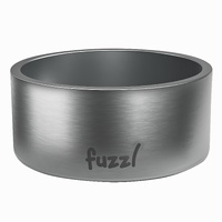 Fuzzl Titan Thermal Brushed Stainless Steel Dog Bowl Silver 20cm image