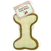 Petface Precious Paws Puppy Tuffy Bone Interactive Play Dog Squeaker Toy image