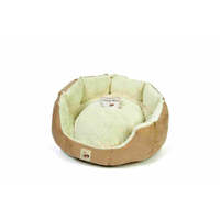 Petface Precious Paws Snuggle Plush Dog Bed with Removable Cushion 45cm image