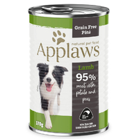 Applaws Wet Dog Food Grain Free Pate Lamb w/ Potato & Peas 12 x 370g image