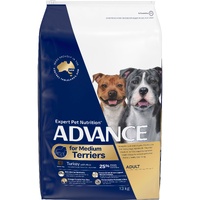 Advance Adult Medium Breed Terrier Dry Dog Food Turkey with Rice 13kg image