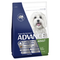 Advance Adult Small Breed Dental Care Dry Dog Food Chicken w/ Rice 2.5kg image
