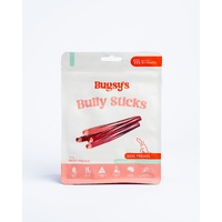 Bugsys Bully Sticks Beef Pizzle Grain Free Dog Dental Treats 100g image