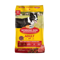 CopRice Working Dog Adult Dry Dog Food Beef Vegetables & Brown Rice 20kg image