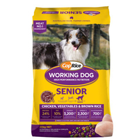 CopRice Working Dog Senior Dry Dog Food Chicken Vegetables & Brown Rice 20kg image