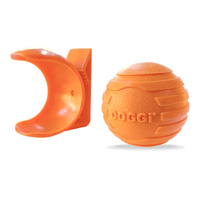 Superior Pet Doggi Ball N Clip Interactive Durable Dog Toy Orange image
