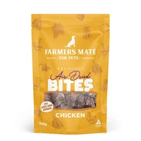 Farmers Mate All Ages & Breeds Air Dried Bites Dog Training Treats Chicken 100g image