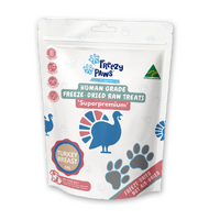 Freezy Paws Freeze-Dried Raw Treats Turkey Breast for Dogs & Cats 85g image
