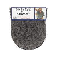 Dog Gone Smart Dirty Dog Shammy Towel Mist Grey 33 x 78cm image