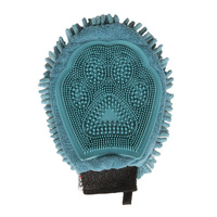 DGS Pet Dirty Dog Doormat Grooming Mitt Odor Resistant Pacific Blue image