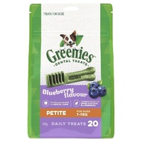 Greenies Blueberry Flavour Petite Dogs Dental Treats 7-11kg 340g image