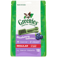 Greenies Blueberry Flavour Regular Dogs Dental Treats 11-22kg 340g image