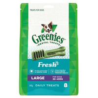 Greenies Fresh Mint Large Dogs Dental Treats 22-45kg 340g image