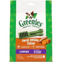 Greenies Dental Treats Sweet Potato for Large Dogs 22-45kg 340g image