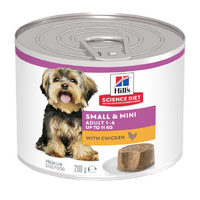 Hills Dog Adult Small & Mini Wet Dog Food with Chicken 12 x 200g image