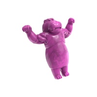 Happy Staffy Co Chomp-O-Potamus Durable Dental Pet Dog Chew Toy image